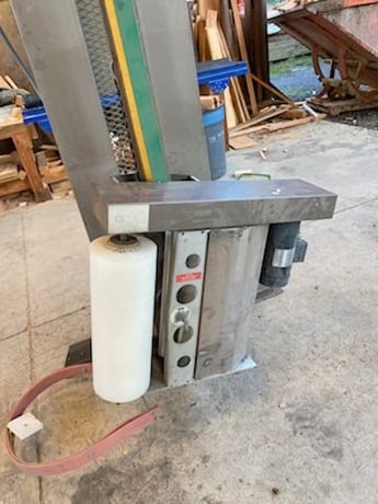 Muller #Cobra-500, 3 post rotary arm stretch wrapper system, Allen Bradley PanelView 300 Micro Control - Image 5