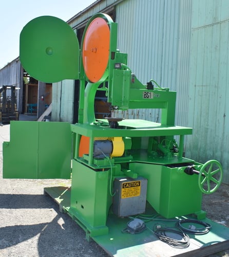 Oliver, bandsaw circle cutting machine, 5 HP, 720 RPM, serial #15171f5 - Image 6