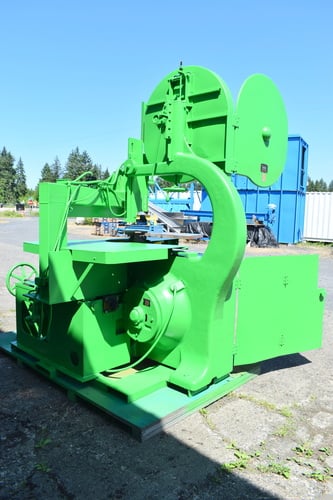 Oliver, bandsaw circle cutting machine, 5 HP, 720 RPM, serial #15171f5 - Image 9