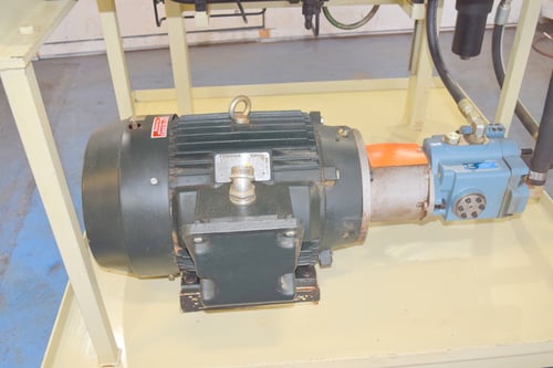 30 HP Hydraulic pump power unit, electric, 3500 psi, 30 GPM, 100 gallon tank - Image 8