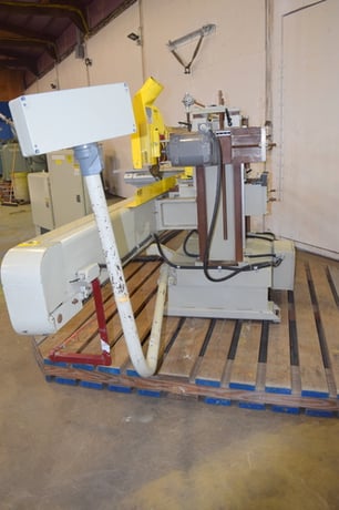 Wisconsin Automated Machine #C-450, single end tenoner, automatic double head shaper/coping - Image 5
