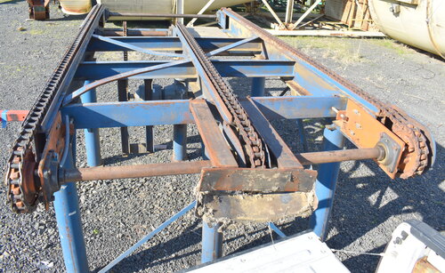 16' Chain triple strand transfer deck, 78 chain infeed transfer, - Image 1