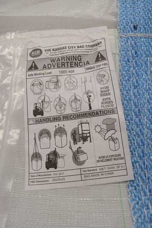 Bulk bags, FIBC (flexible intermediate bulk container), super sack, bulk totes, new unused - Image 7