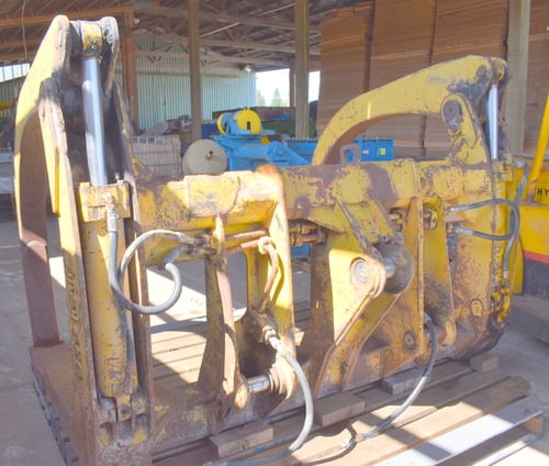Caterpillar #966 D, E, F, wheel loader log fork - Image 6