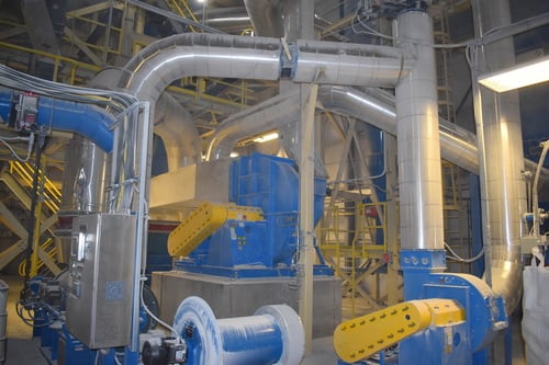 Williams #40NF, impact dryer/crusher mill system, 60" Williams turbine separator - Image 3