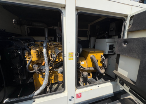 60 KW Caterpillar #XQ60-6, rental grade diesel power module, sound attenuated enclosure, 480 Volts, 17857 - Image 4