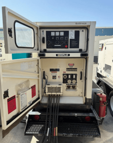 60 KW Caterpillar #XQ60-6, rental grade diesel power module, sound attenuated enclosure, 480 Volts, 17857 - Image 6