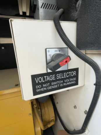 60 KW Caterpillar #XQ60-6, rental grade diesel power module, sound attenuated enclosure, 480 Volts, 17857 - Image 9
