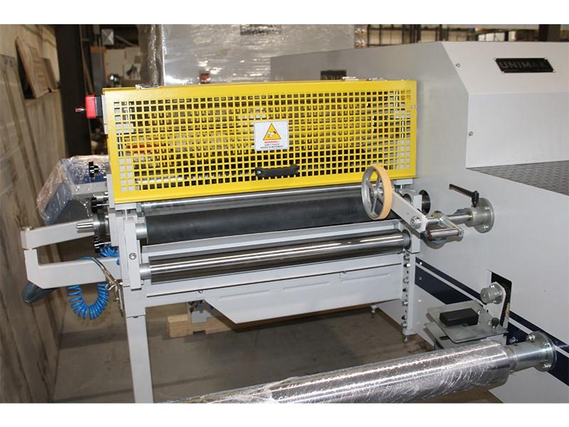 27.5" Unimak #ESM-700-F1, Foil Slitter w/ Rewinder, 23-5/8" roll diameter, 1 mm thickness, 328 FPM, (34) - Image 2