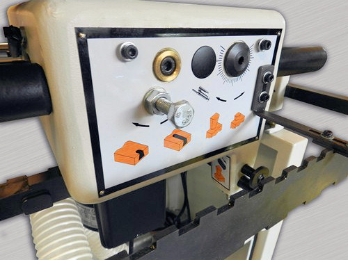 Cantek #JDT-65, Dovetail Machine, 1 HP - 18500 RPM, 59" L x 16.5" width working dims, 2.36" front & 3.6" side - Image 2