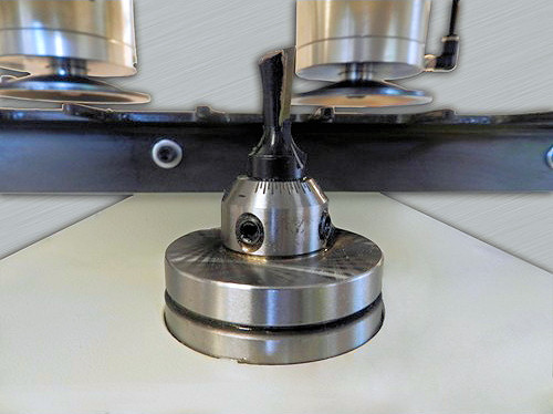 Cantek #JDT-65, Dovetail Machine, 1 HP - 18500 RPM, 59" L x 16.5" width working dims, 2.36" front & 3.6" side - Image 5