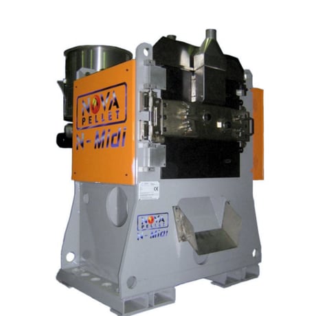 Nova Pellet #N-Midi-90KW, Pellet Mill, 2315 lb/hr, 120 HP, 0.31" pellet diameter, 15.7" die, 2" die I.D. - Image 1