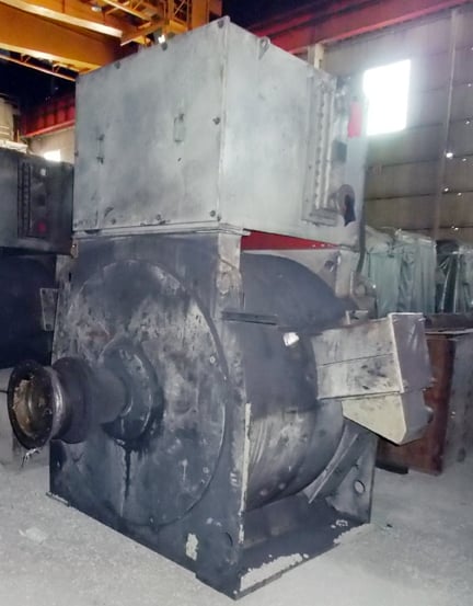 1072 HP 300/825 RPM Siemens, Frame 44055ZZ, DC motor, 800 VA (2 available) - Image 2