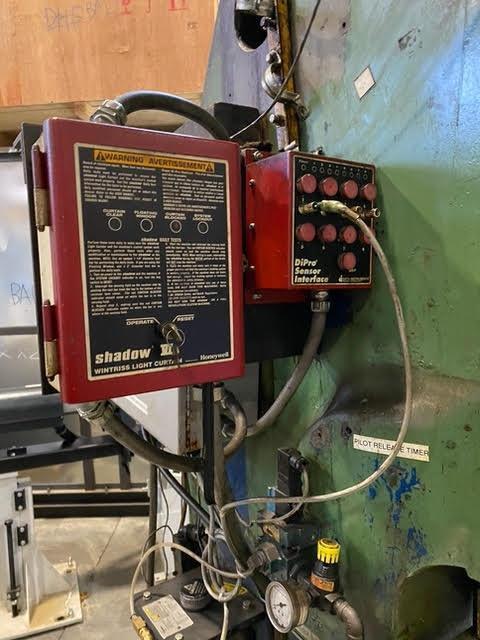 60 Ton, Minster #B1-60, 4" stroke, 12" Shut Height, 2.5"adj., 100-300 SPM, 32" x19"bed, Wintress Smart PAC - Image 6
