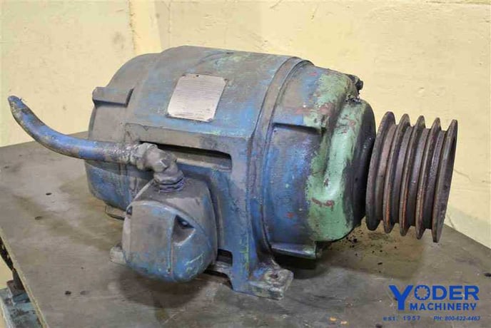 30 HP 1760 RPM U.S. Motors, Frame 286T, 230/460 Volts, #54124 - Image 2