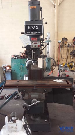 South Bend #EVS-Chipmaster-II, ram type vertical mill, 10" x50" table, 5 HP, automatic lube, #62333 - Image 5