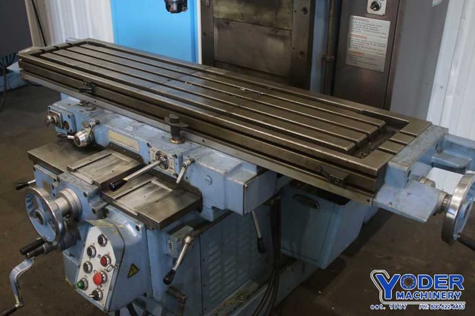 OKK #MH-3V, vertical mill, 14-1/4" x65" table, coolant system, automatic lube, digital read out, #50 NS - Image 3