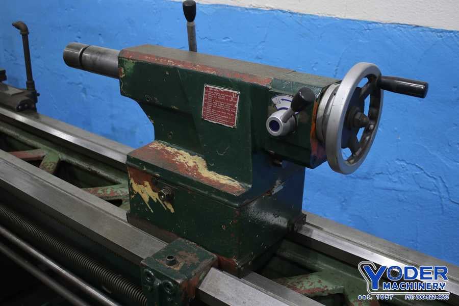 24" x 118" Kingston #HL3000, gap bed engine lathe, 17" swing over cross slide, inch/metric, 10 HP, 1992 - Image 3