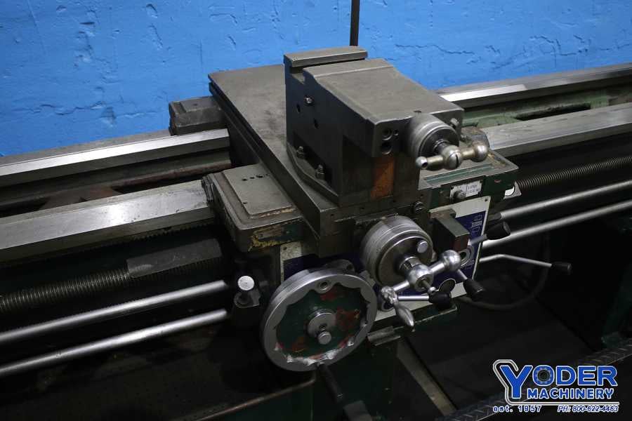 24" x 118" Kingston #HL3000, gap bed engine lathe, 17" swing over cross slide, inch/metric, 10 HP, 1992 - Image 4
