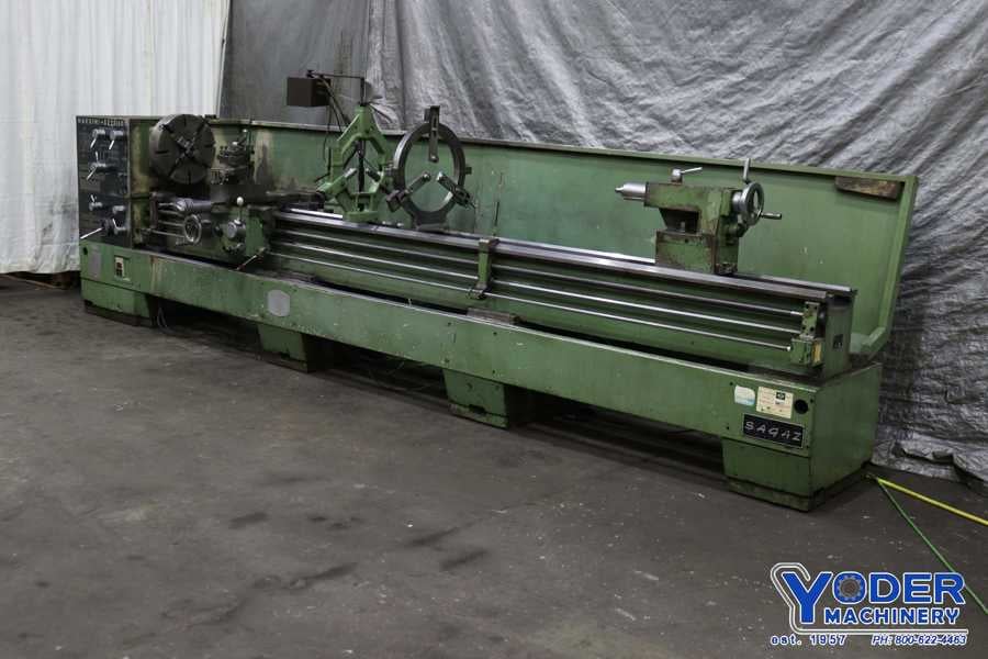 25" x 160" Nardini #SZA26150T, engine lathe, 17-5/16" swing over cross slide, inch/metric, Trak 2-Axis - Image 3