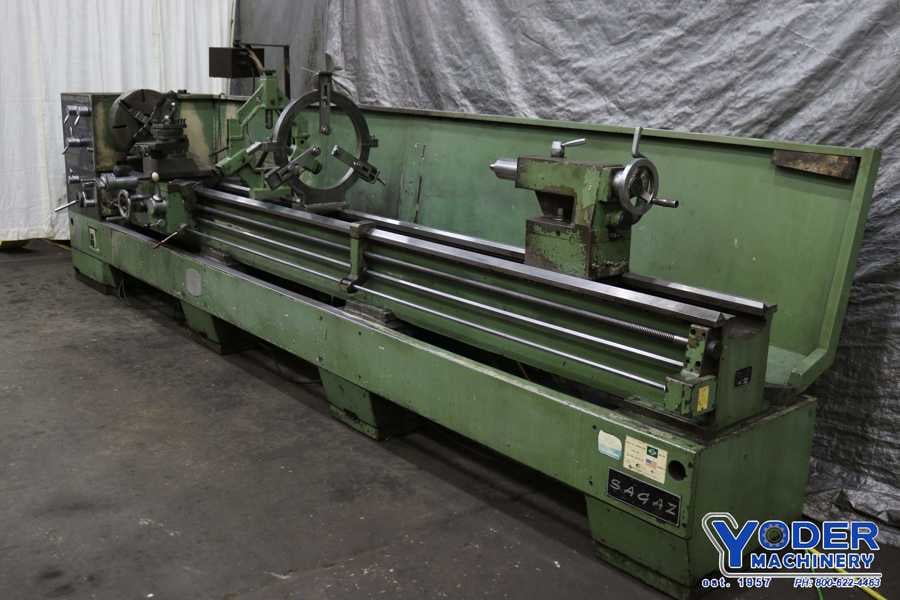 25" x 160" Nardini #SZA26150T, engine lathe, 17-5/16" swing over cross slide, inch/metric, Trak 2-Axis - Image 6