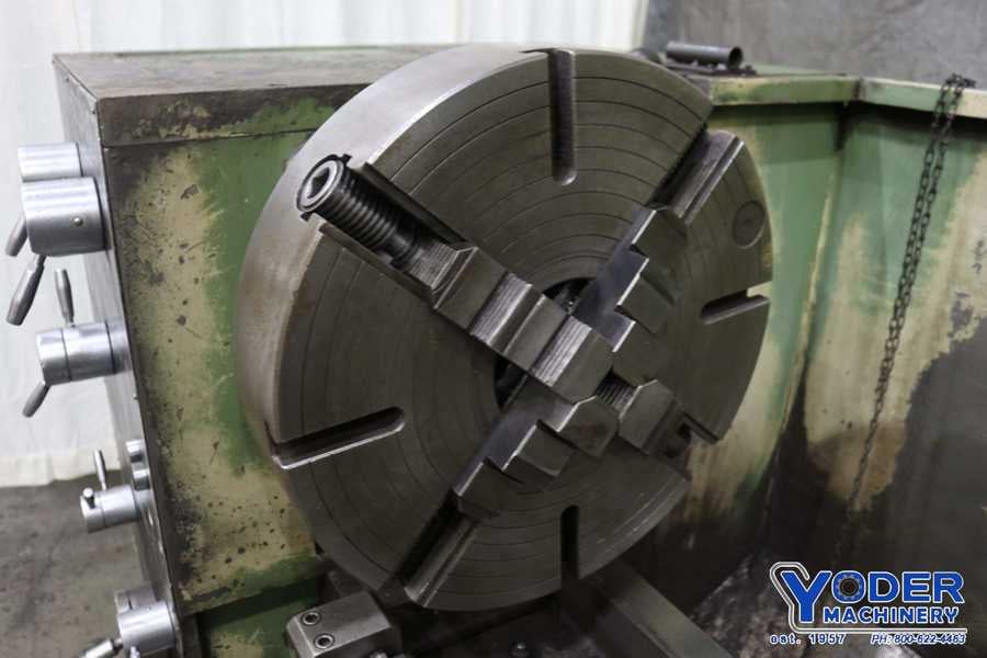 25" x 160" Nardini #SZA26150T, engine lathe, 17-5/16" swing over cross slide, inch/metric, Trak 2-Axis - Image 9