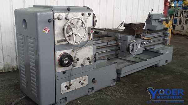 25" x 72" Summit #25, gap bed engine lathe, 16" swing over cross slide, inch/metric, 3-jaw 12" chuck, 1971 - Image 4
