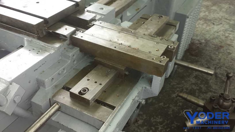 25" x 72" Summit #25, gap bed engine lathe, 16" swing over cross slide, inch/metric, 3-jaw 12" chuck, 1971 - Image 6