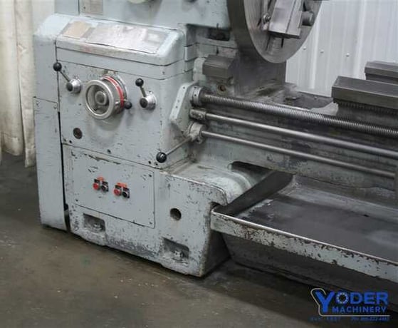 28" x 86" Sirco #PA-24, gap bed engine lathe, inch/metric, taper attachment, hard ways, #61351 - Image 3