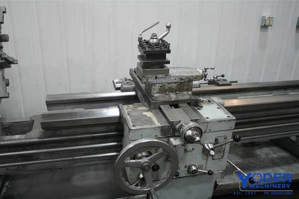 28" x 86" Sirco #PA-24, gap bed engine lathe, inch/metric, taper attachment, hard ways, #61351 - Image 9