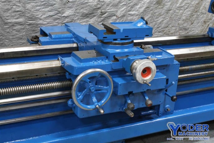 26" x 96" Axelson #2516, engine lathe, 17" swing over cross slide, 4-jaw 18" chuck, chip pans, coolant, #71788 - Image 5