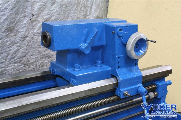 26" x 96" Axelson #2516, engine lathe, 17" swing over cross slide, 4-jaw 18" chuck, chip pans, coolant, #71788 - Image 7