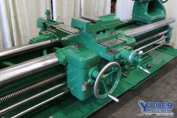 30" x 74" Morando #TUR350, engine lathe, 4-jaw chuck, Imperial & metric threads, #70979 - Image 9