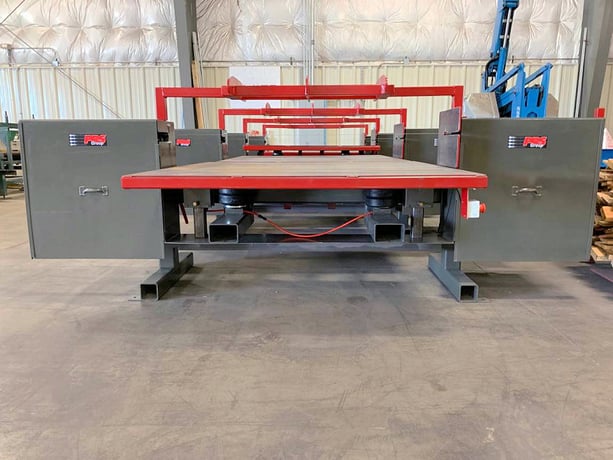 PRS #Spartan, Pallet Bandsaw Dismantler, 20 HP, 1/2" to 5" table H, 60" width capacity, 2200 SFPM, 21' 9" - Image 1