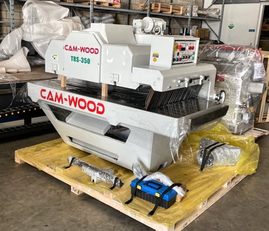 13-3/4" Cam-Wood #TRS-350X, Multi-blade Dip Chain Rip Saw, 5-1/4" cut depth, 25" working L, 16" blade - Image 1