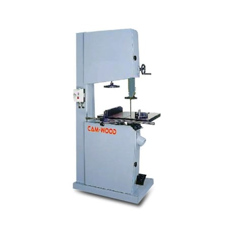 12" x 19-1/4" Cam-Wood #BS-0202X, Band Saw, 20-1/2" x 25" table, 20" wheel diameter, 2800 RPM, 155" blade L - Image 1