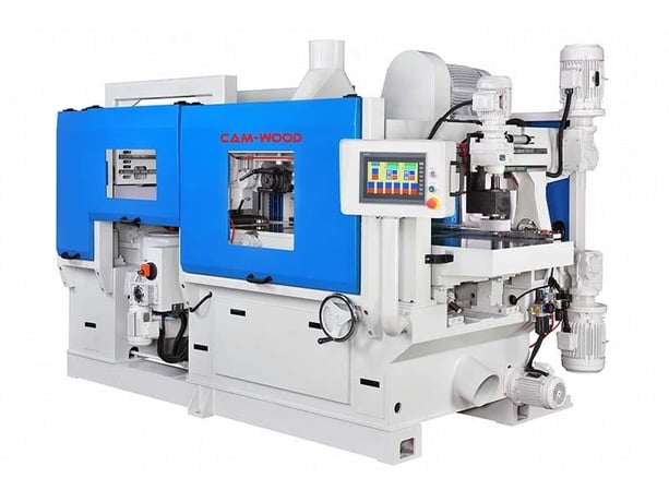25.5" x 3/4" Cam-Wood #P-25-V4-C2X, 4-Sided Planer, 16" H, 1/4" cut depth, 65 FPM, 70" min L feed-thru, 40" - Image 3