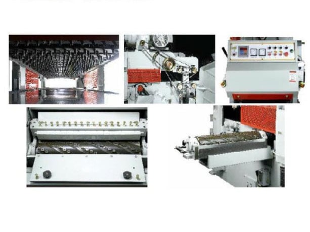18" x 8" Cam-Wood #PL-18X, 2-Sided Planer, 1/4" cut depth, 10" min. L, 70 FPM, 4200 RPM, 15 HP Top, 10 HP - Image 2