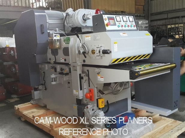38" x 7" Cam-Wood #PL-38-SX, Top & Bottom Surfacer, 1/4" cut depth, 12" min. L, 52 FPM, 4000 RPM, 40 HP Top - Image 5