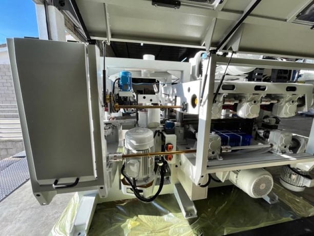 25" x 6" Cam-Wood #WP-4S-650 2CX, 4-Sided Beam Planer, 65 FPM, 15 HP top, 20 HP bottom, 5" or 6" cutter head - Image 9
