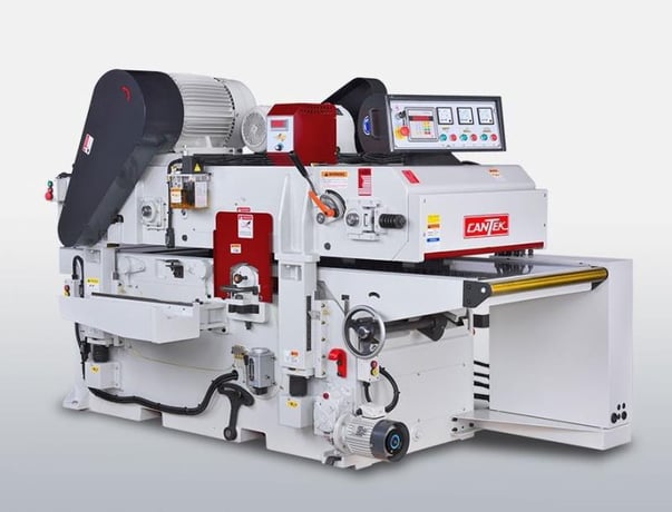 25" x 8" Cantek #GT-635ARD-8, Straightening Planer/Facer, 12.2" min. L, 25 HP Top, 20 HP Bottom, 5400 RPM, 80 - Image 1
