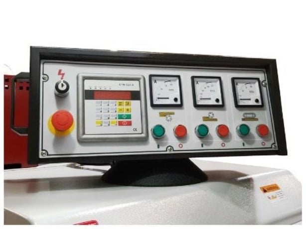 25" x 8" Cantek #GT-635ARD-8, Straightening Planer/Facer, 12.2" min. L, 25 HP Top, 20 HP Bottom, 5400 RPM, 80 - Image 5