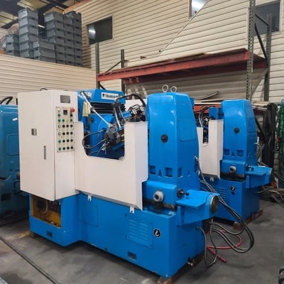 Vanguard #YB3120K, vertical automatic gear hobber, 200mm max diameter, 7.67" cutter slide, 5" max hob - Image 2