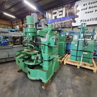 Fellows #6A, vertical gear shaper, 5" stroke, solid spindle, 3-1/8" hole in spindle, s/n 17163 - Image 4