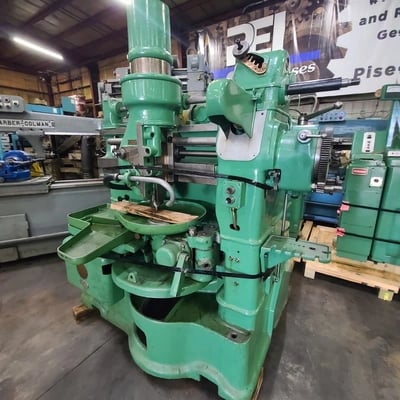 Fellows #6A, vertical gear shaper, 5" stroke, solid spindle, 3-1/8" hole in spindle, s/n 17163 - Image 6