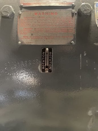 500 HP 1800 RPM General Electric, Frame 684AS, DPFVBB, 500 VA - Image 4