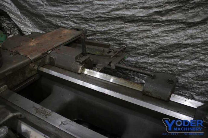 30" x 96" Sidney #LOT-250, engine lathe, 17" swing over cross slide, 4-jaw 24" chuck, steady rest, 25 HP - Image 9