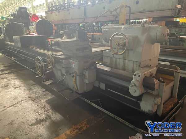 42" x 228" American #Pacemaker, engine lathe, 28-1/2" swing over cross slide, 4-jaw 32" chuck, 20 HP, #75577 - Image 1