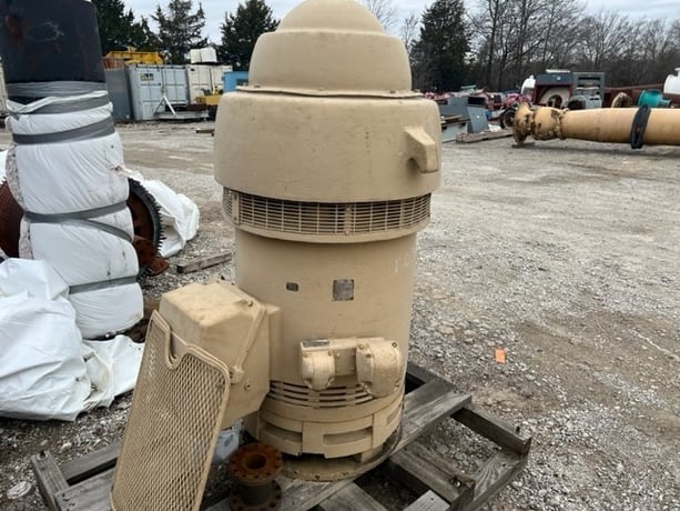 150 HP 710 RPM U.S. Motors, Frame 5008P, weather protected enclosure type 1, High Thrust, NRR, 460 Volts - Image 1
