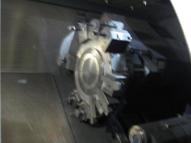Johnford #SL-500CS, 3-Axis CNC Turning Center, 22.8" swing, 10" chuck, 3" bar, 31" centers, 2013 - Image 3